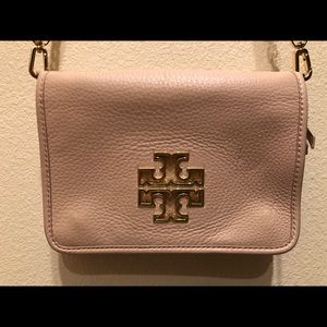 Tory Burch Britten Combo Crossbody Light Oak